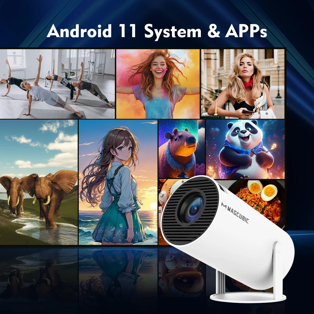 Magcubic Projector HY300 Pro: A Powerful Home Cinema Experience