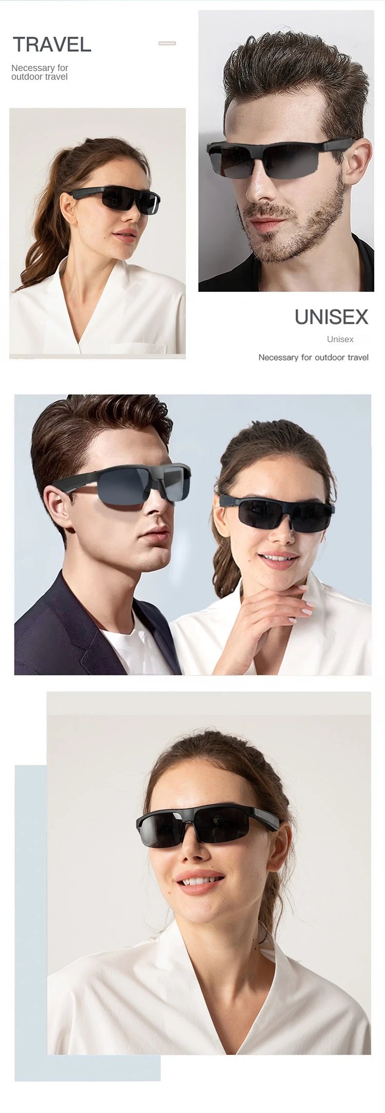 Upgraded Smart Bluetooth V5.3 Sunglasses: Your Stylish Tech Accessory