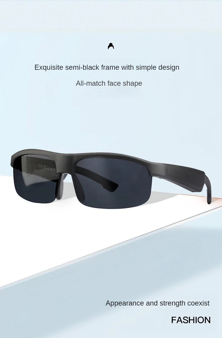 Upgraded Smart Bluetooth V5.3 Sunglasses: Your Stylish Tech Accessory