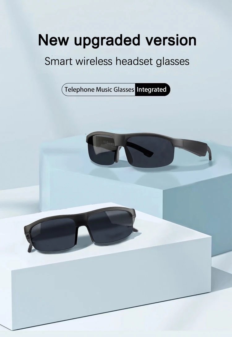 Upgraded Smart Bluetooth V5.3 Sunglasses: Your Stylish Tech Accessory