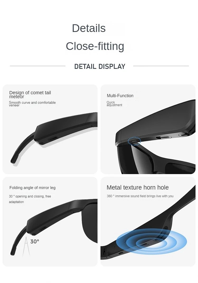 Upgraded Smart Bluetooth V5.3 Sunglasses: Your Stylish Tech Accessory