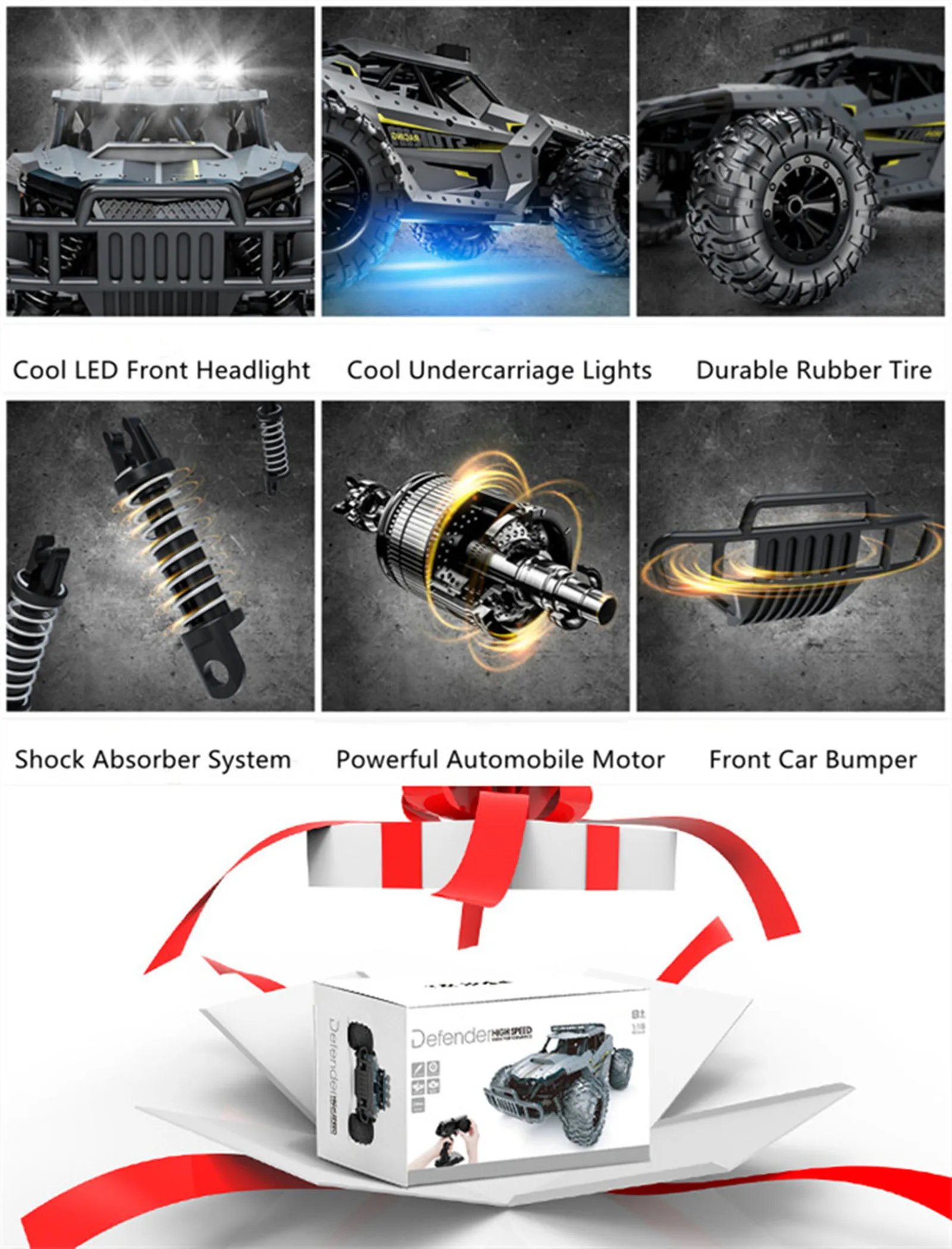 Thrill Seeker 1:16 Scale RC Car