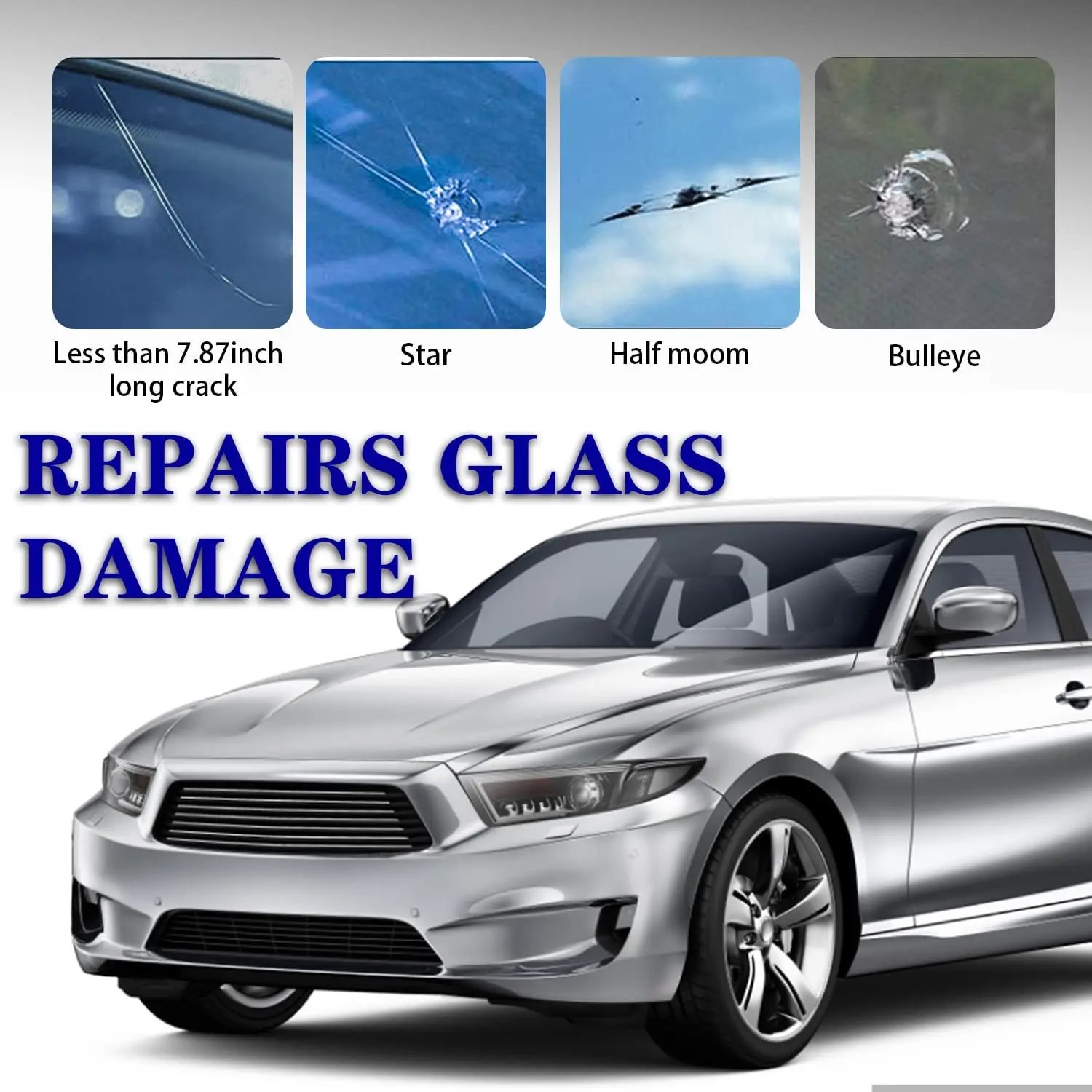 Windshield Repair Kit: Fix Chips and Cracks