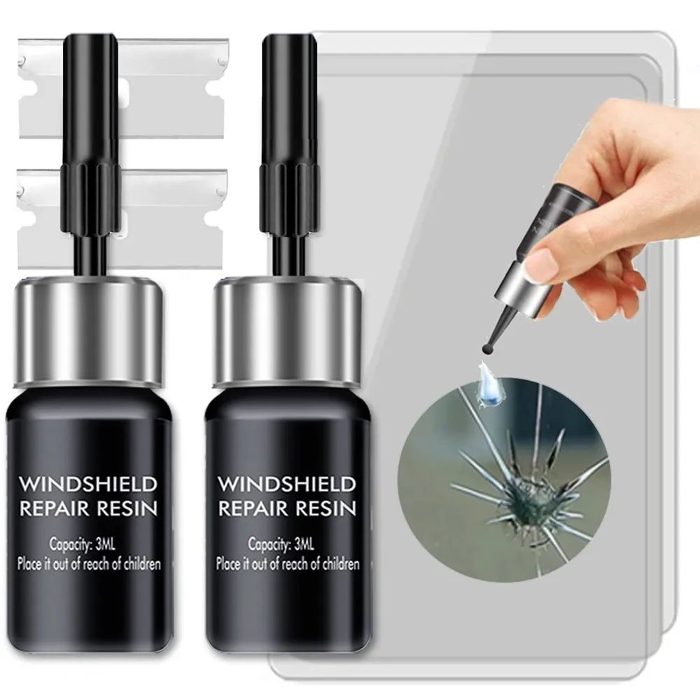 Windshield Repair Kit: Fix Chips and Cracks