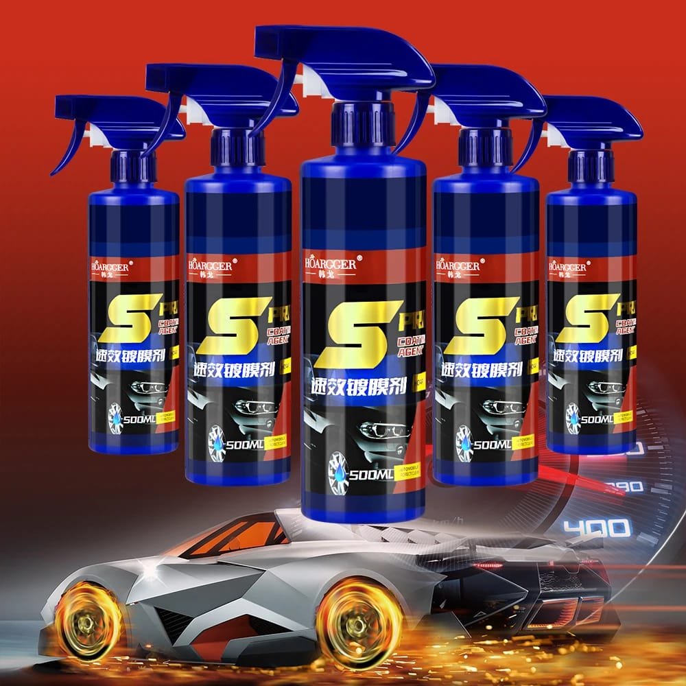 500ml 3-in-1 Car Paint Repair Ceramic Coating Spray: Protect and Shine