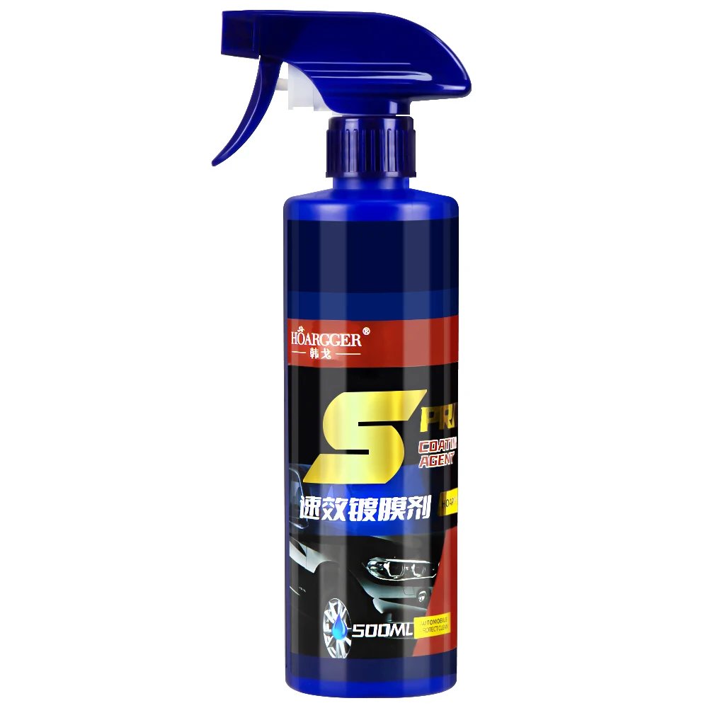 500ml 3-in-1 Car Paint Repair Ceramic Coating Spray: Protect and Shine