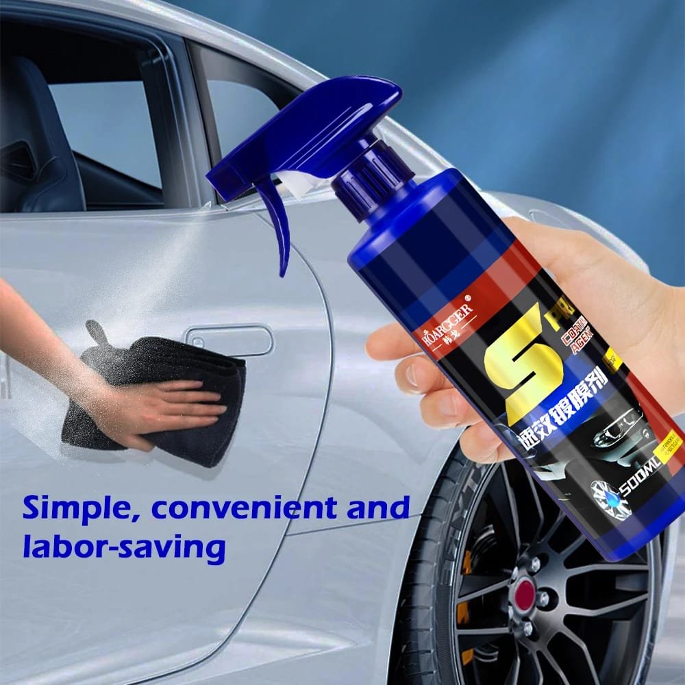 500ml 3-in-1 Car Paint Repair Ceramic Coating Spray: Protect and Shine