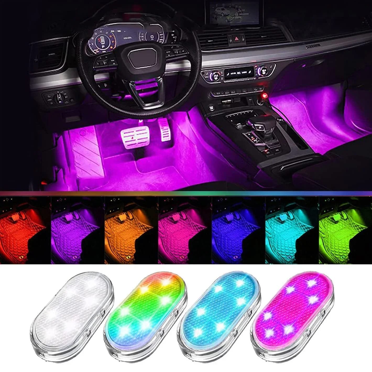 Wireless LED Lights: Illuminate Your Car Interior