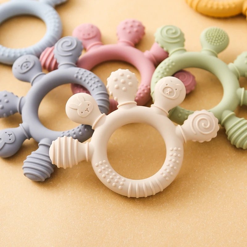 Silicone Teether: Your Baby's Soothing Companion