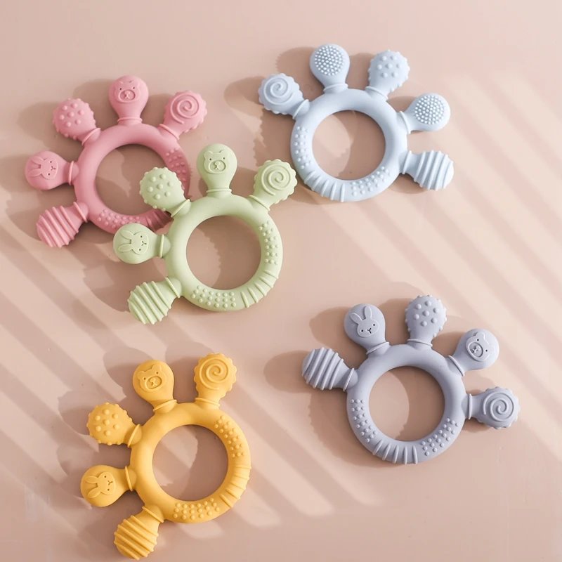 Silicone Teether: Your Baby's Soothing Companion