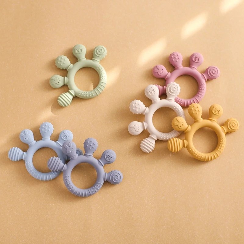 Silicone Teether: Your Baby's Soothing Companion