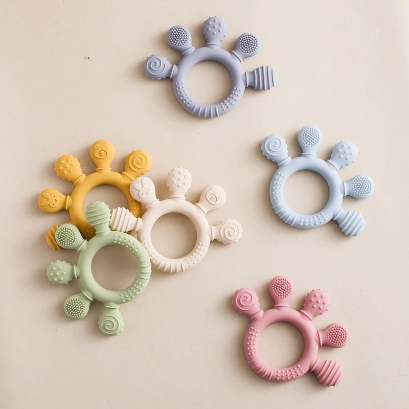 Silicone Teether: Your Baby's Soothing Companion