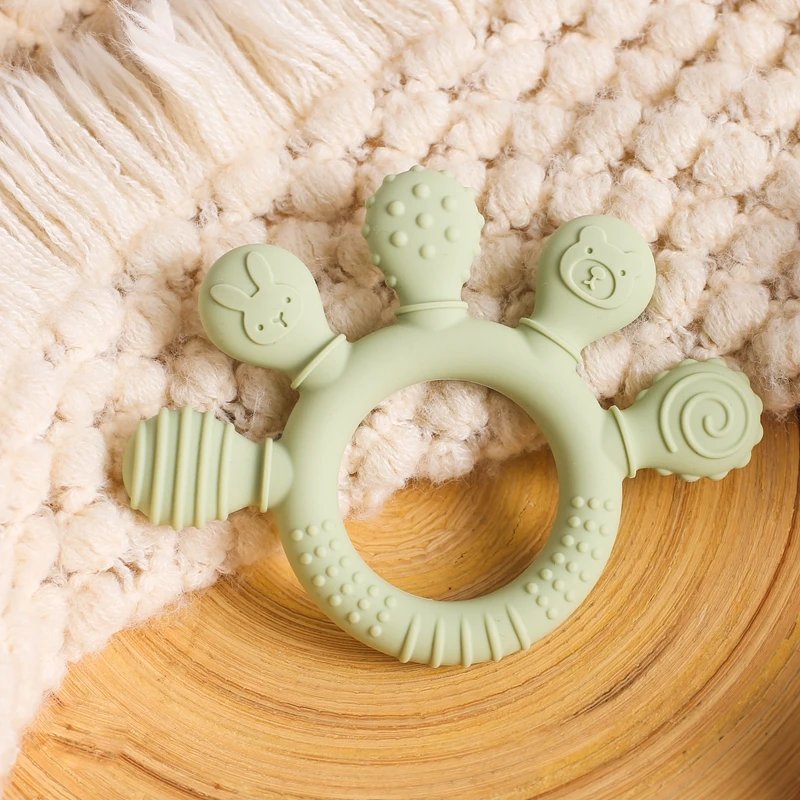 Silicone Teether: Your Baby's Soothing Companion