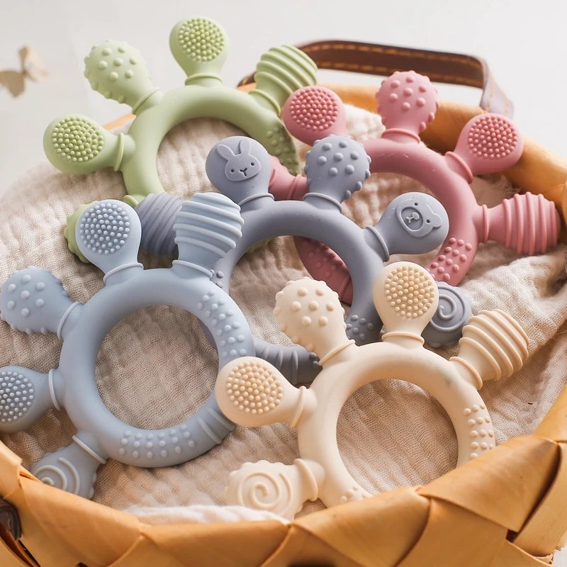 Silicone Teether: Your Baby's Soothing Companion