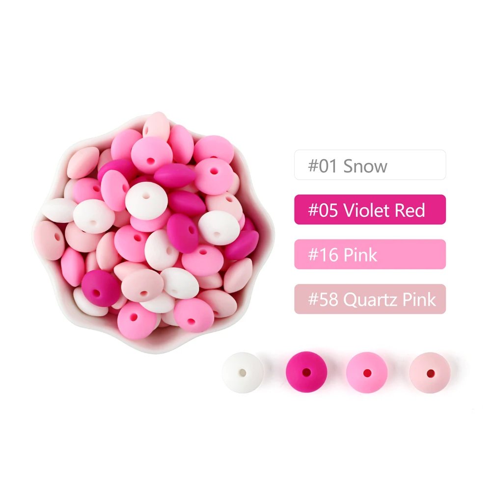20Pcs Silicone Beads: Versatile DIY Accessories