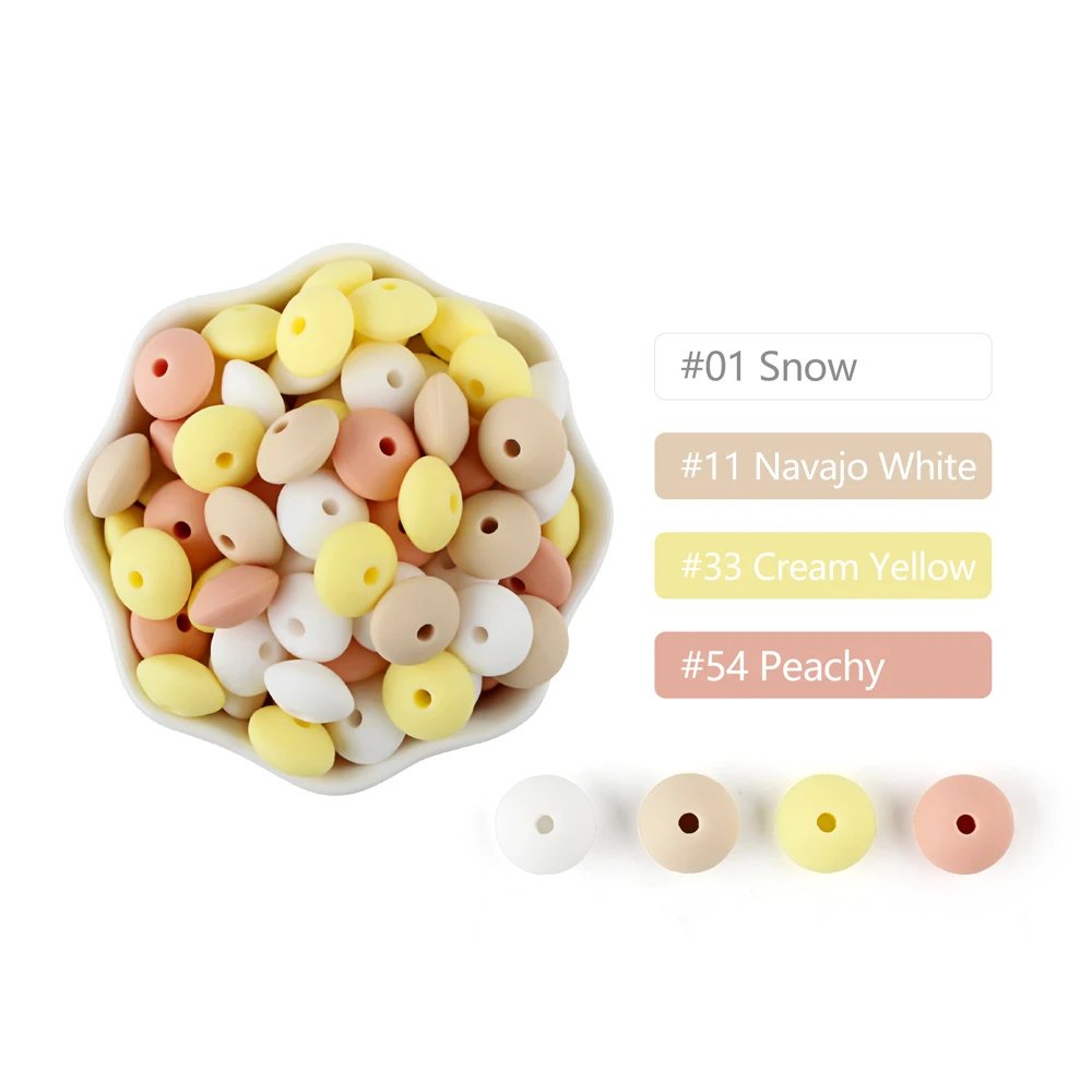 20Pcs Silicone Beads: Versatile DIY Accessories