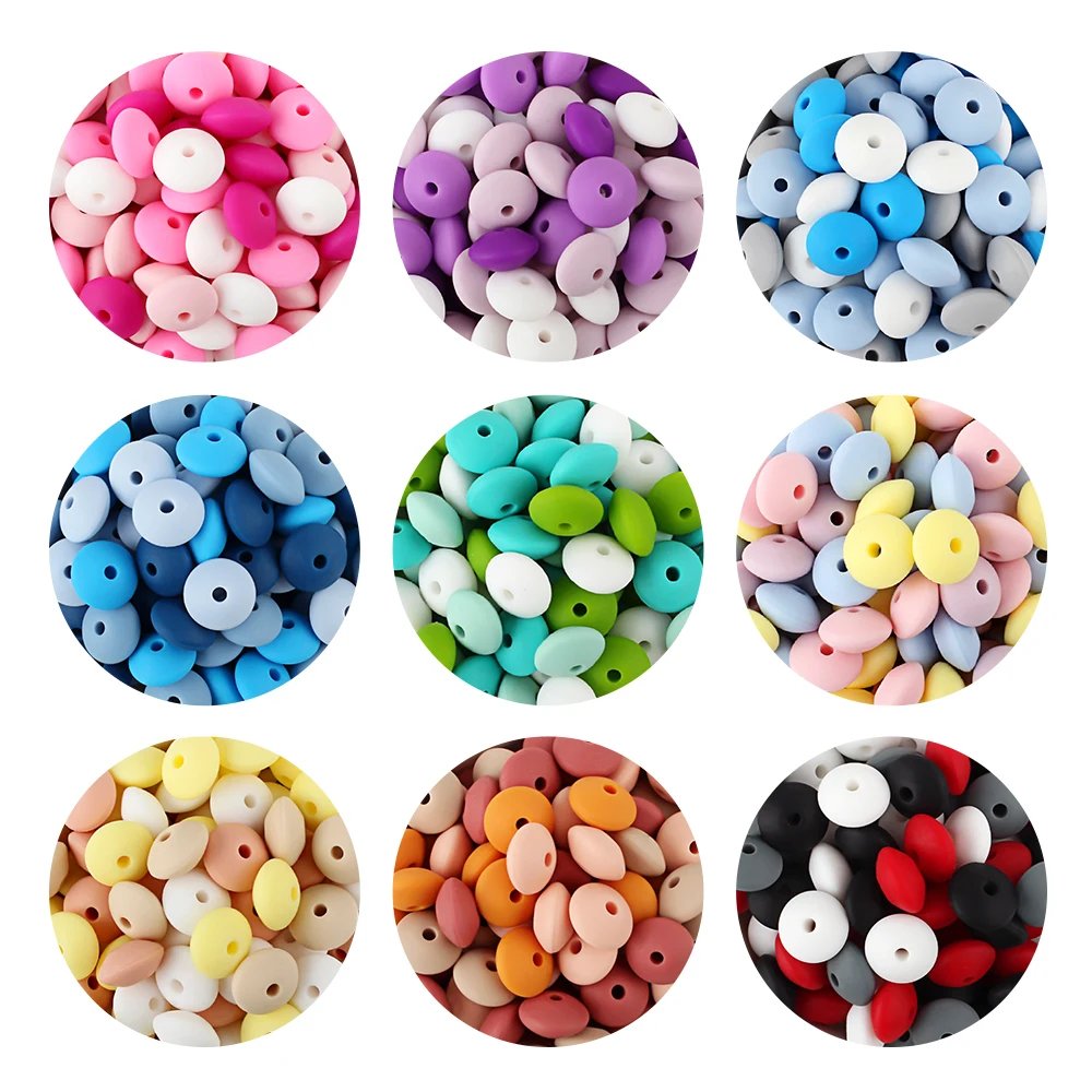 20Pcs Silicone Beads: Versatile DIY Accessories