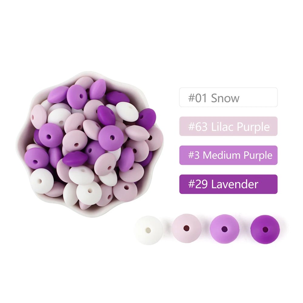 20Pcs Silicone Beads: Versatile DIY Accessories
