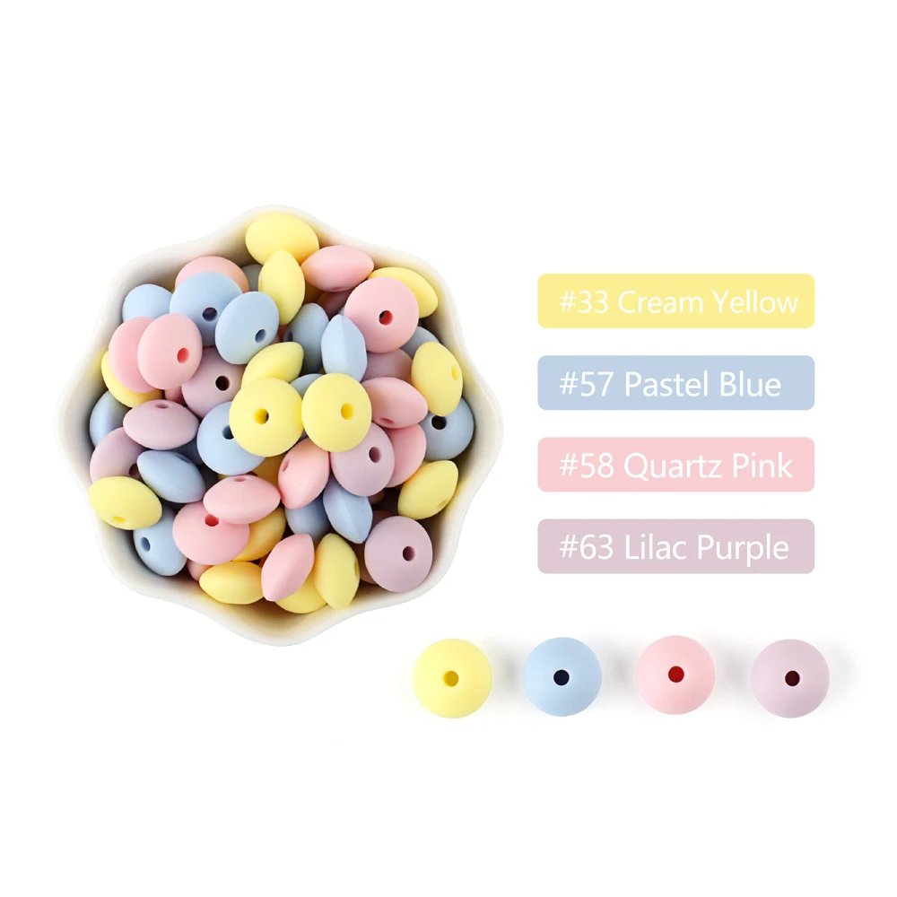 20Pcs Silicone Beads: Versatile DIY Accessories