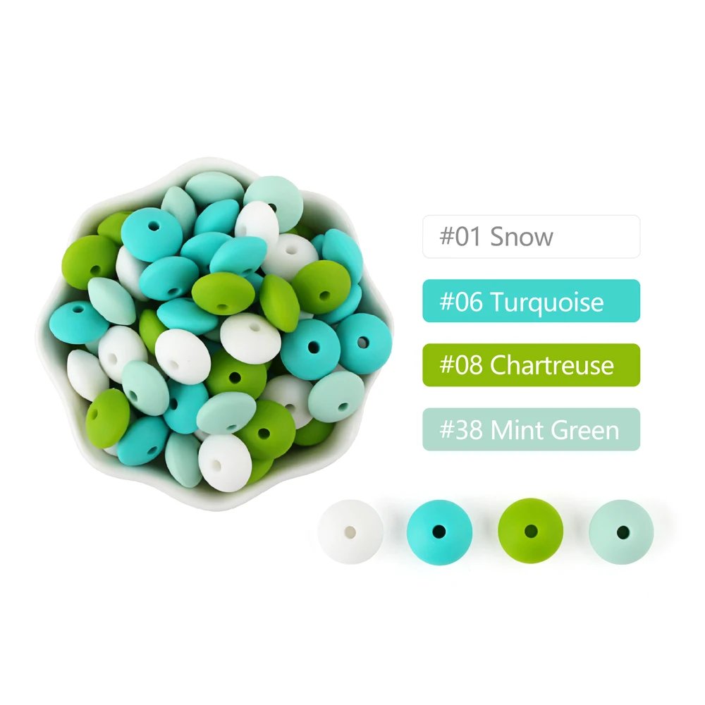 20Pcs Silicone Beads: Versatile DIY Accessories