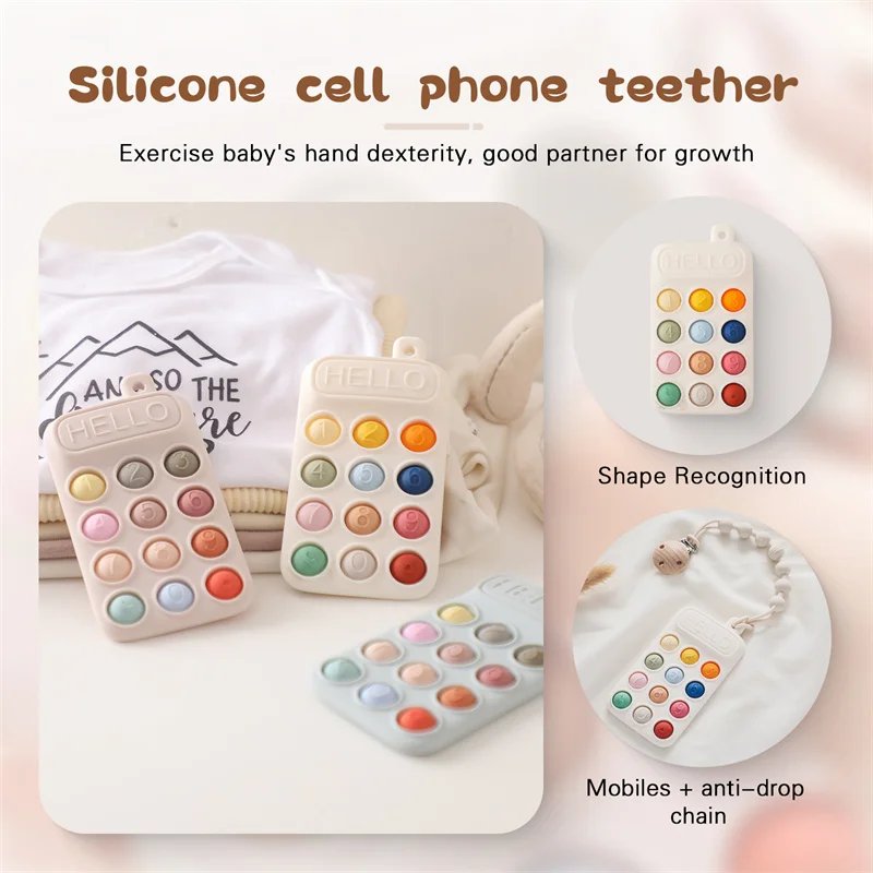 Baby Phone Teether: A Fun and Educational Toy