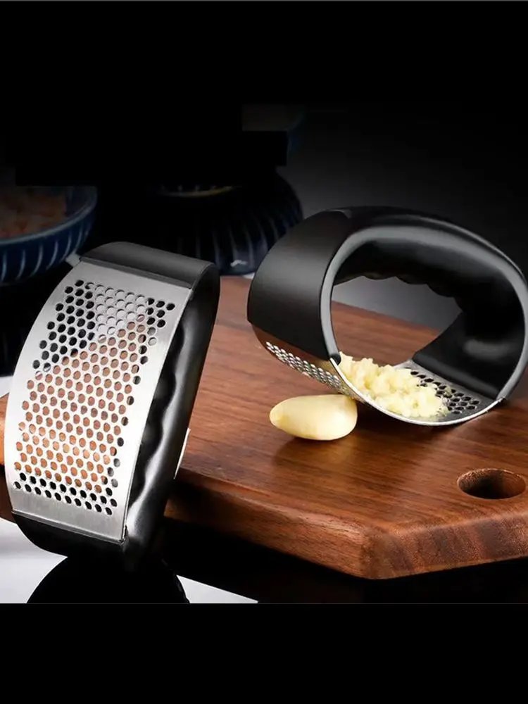 Stainless Steel Garlic Press: A Kitchen Essential