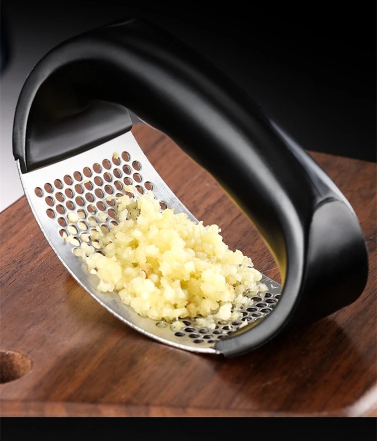 Stainless Steel Garlic Press: A Kitchen Essential