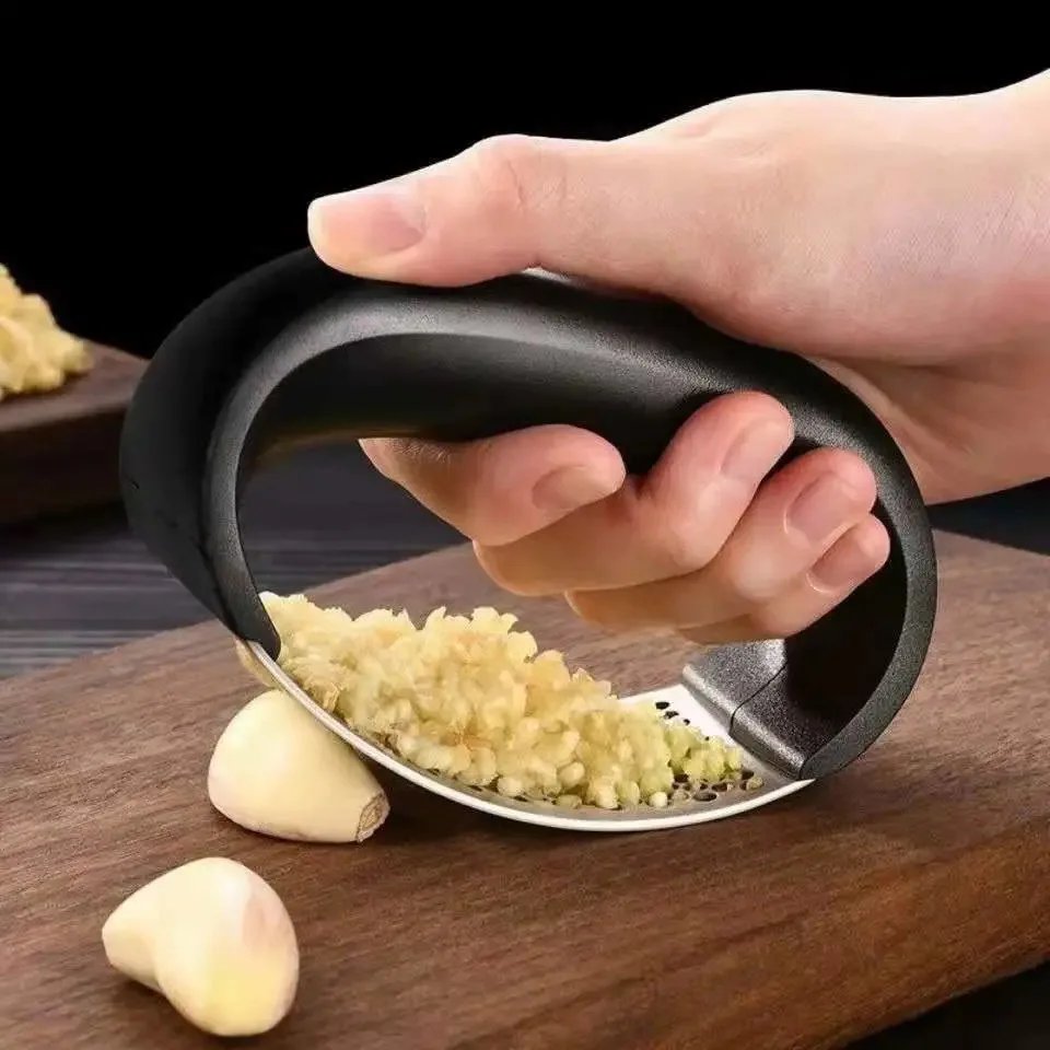 Stainless Steel Garlic Press: A Kitchen Essential