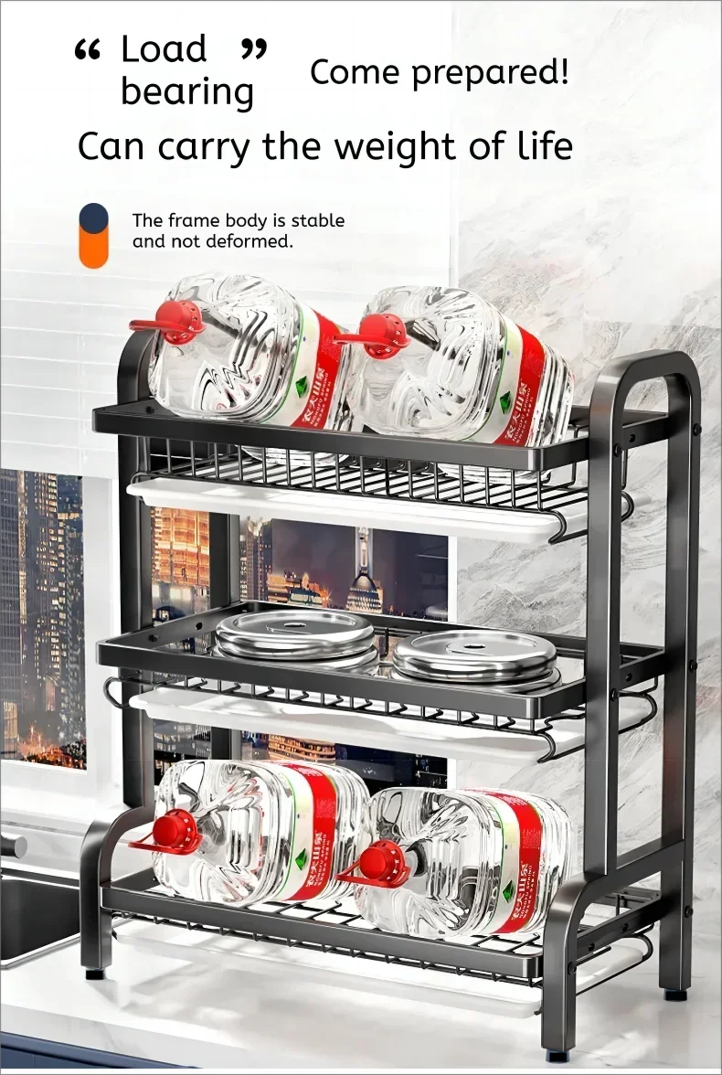 2-Tier Compact Dish Rack: A Space-Saving Essential