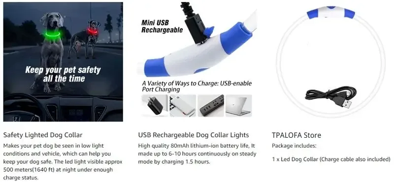 LED Dog Collar: Light Up Your Night