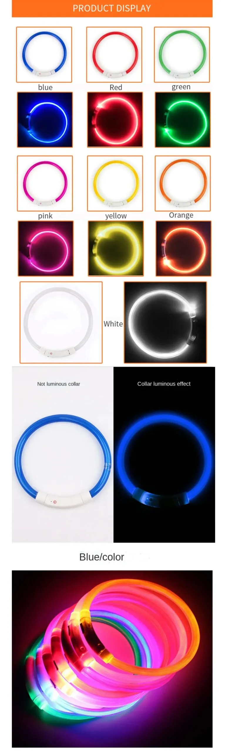 LED Dog Collar: Light Up Your Night