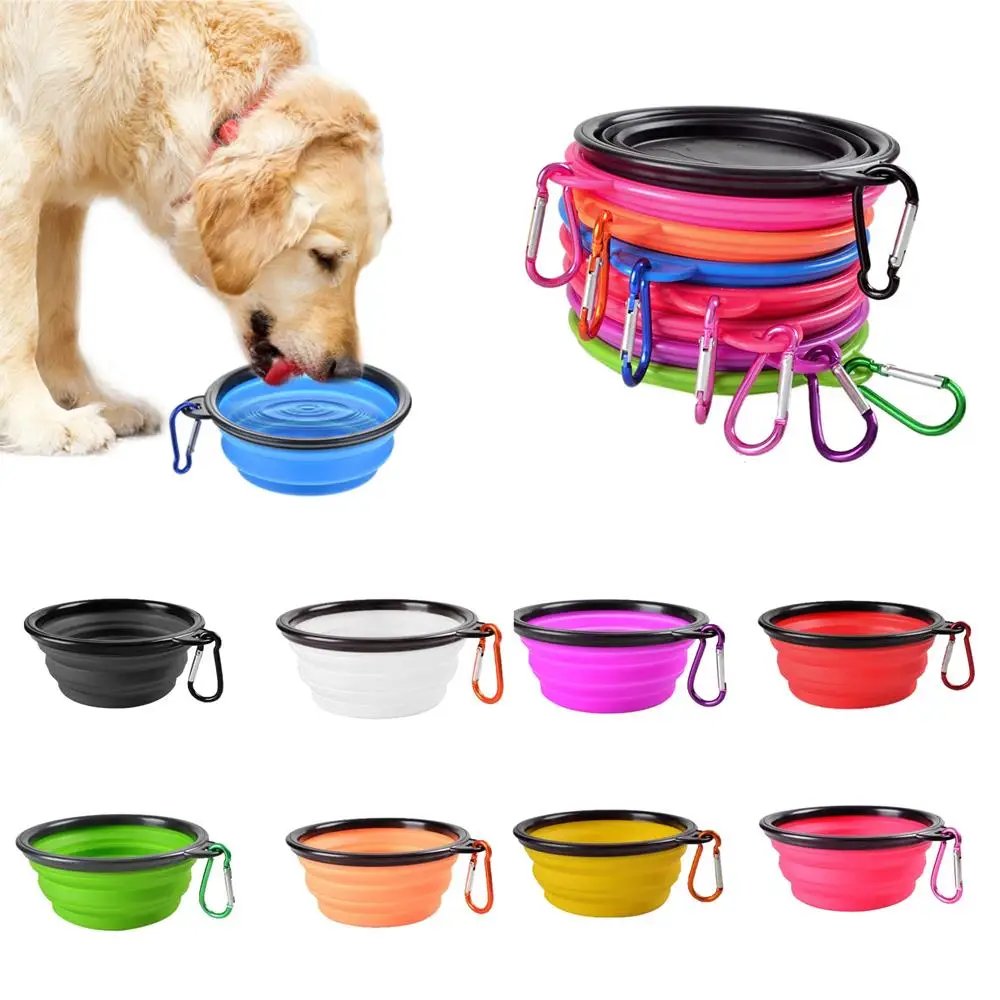 Collapsible Silicone Dog Bowl: Your Portable Pet Feeding Solution