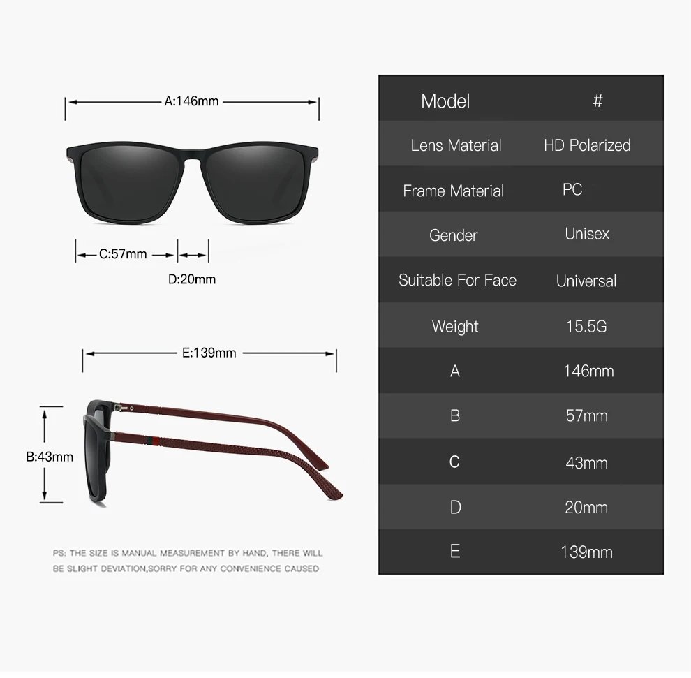 Luxury Square Vintage Polarized Sunglasses: A Timeless Classic
