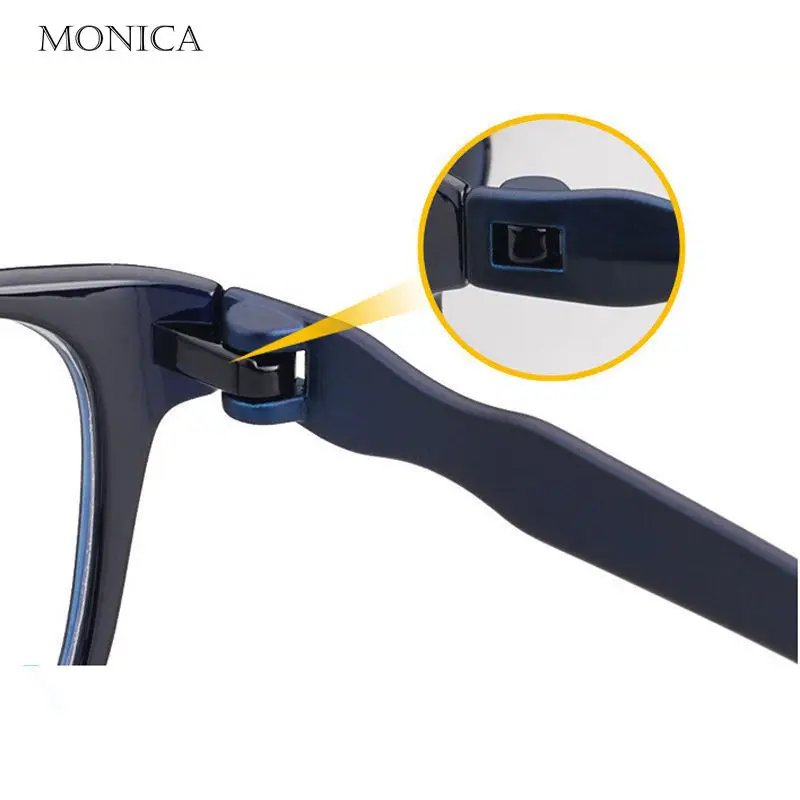 Reading Glasses Men Anti Blue Rays Presbyopia Eyeglasses Antifatigue Computer Eyewear with +1.5 +2.0 +2.5 +3.0 +3.5 +4.0