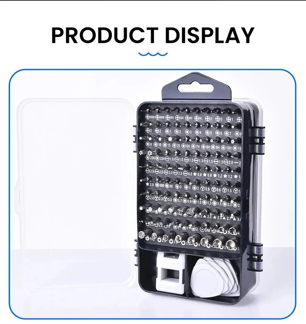 115-in-1 Precision Screwdriver Set: Your Essential Tool Kit
