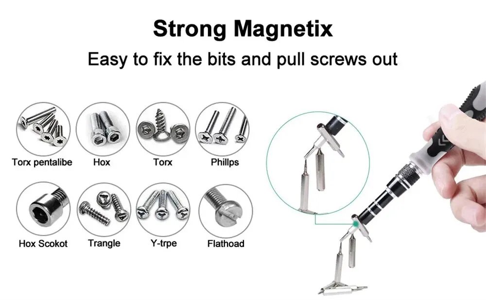115-in-1 Precision Screwdriver Set: Your Essential Tool Kit