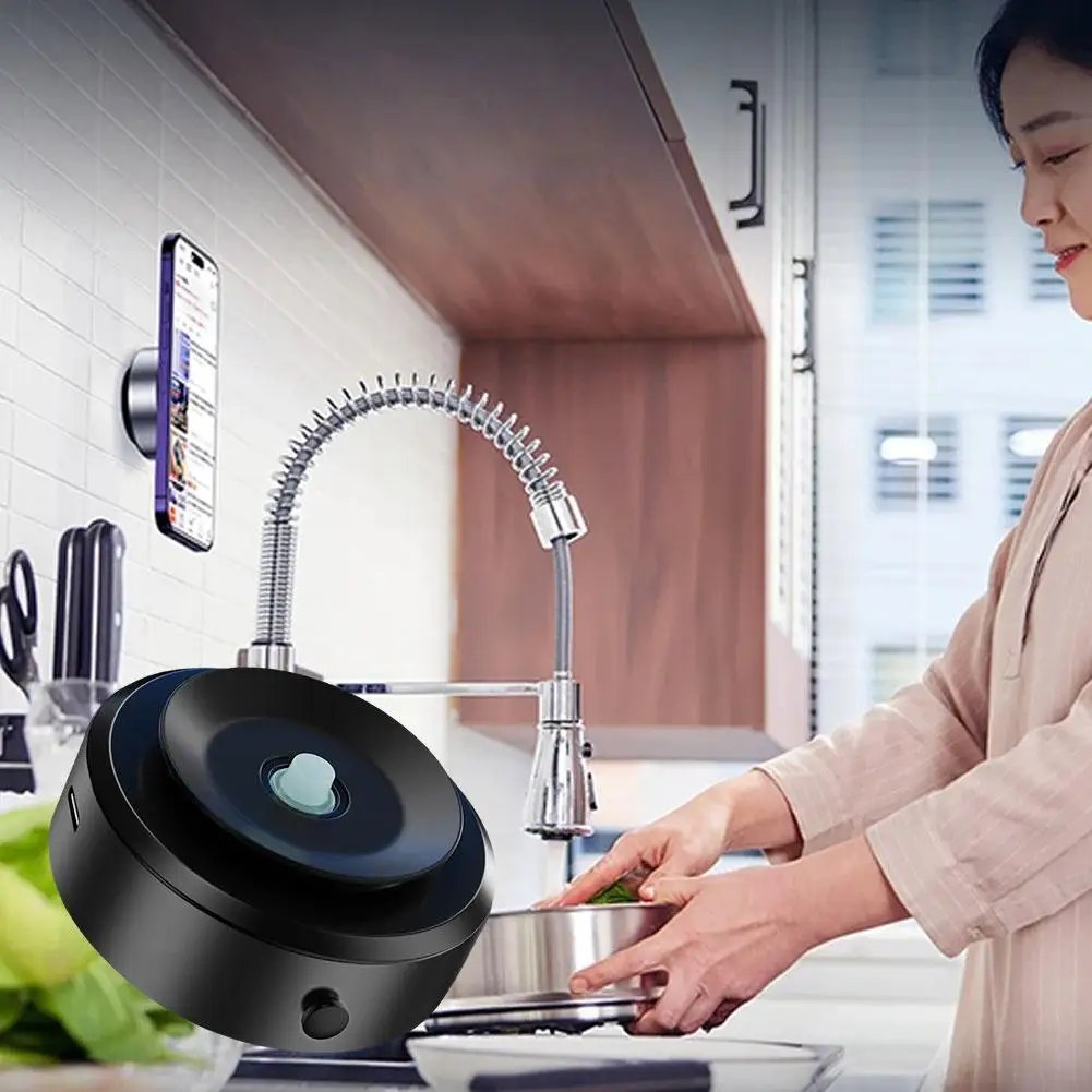 The Intelligent Car Mount Mobile Phone Holder Magnetic Vacuum Adsorption Ultra Stable Suction Cup Bracket For Navigation Live Stream