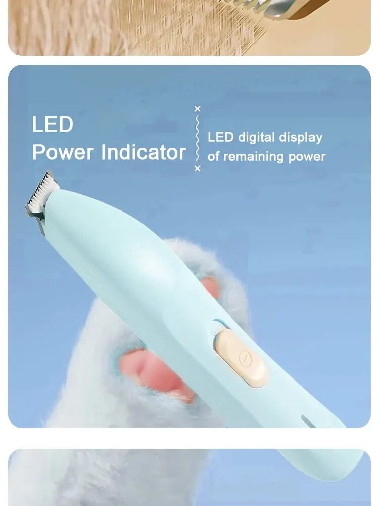 LED Pet Hair Trimmer: A Must-Have for Grooming