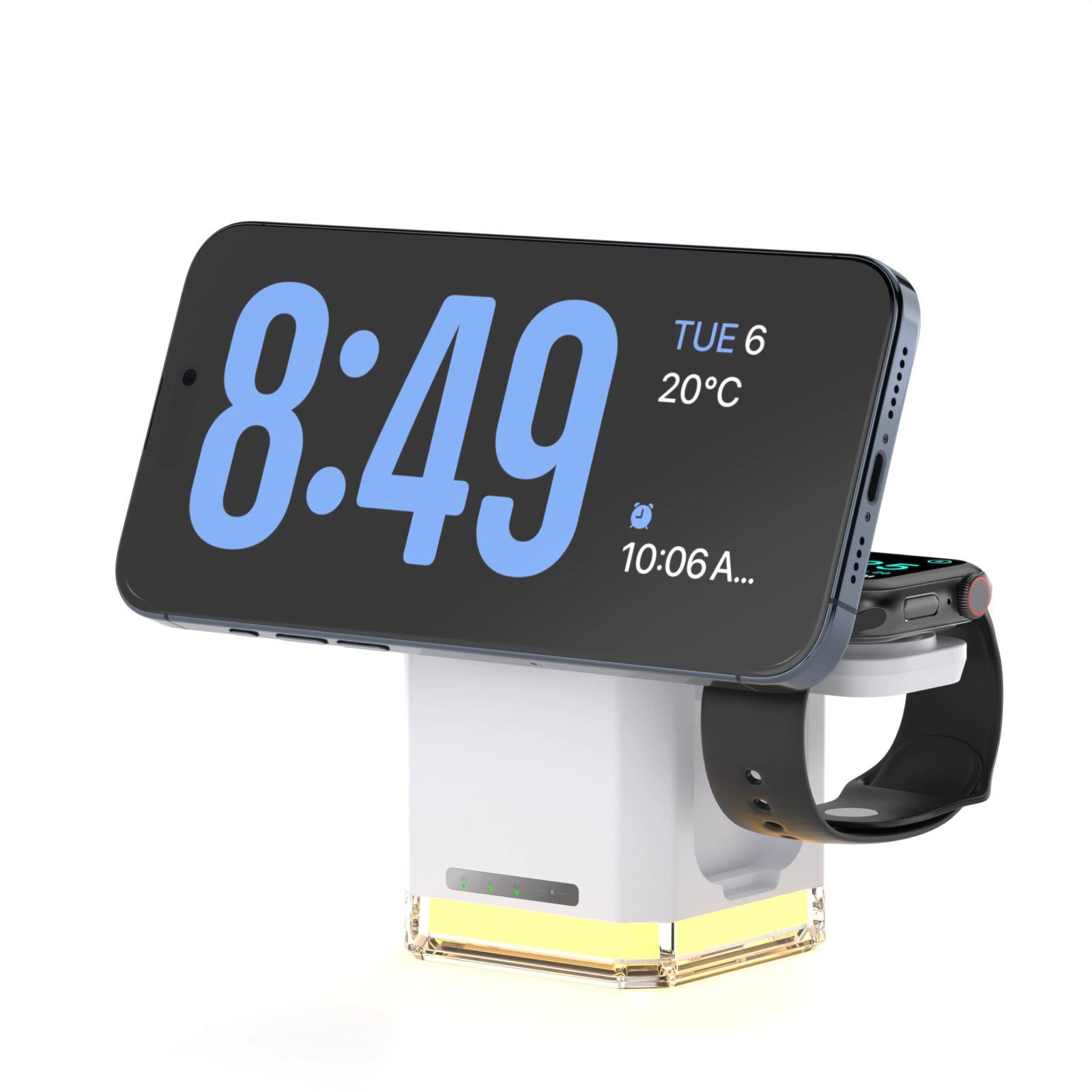 40W 4-in-1 Wireless Charging Stand: Power Up Your Devices