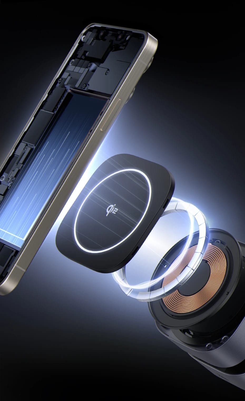 UGREEN 25W Magnetic Wireless Charging Stand: Power Up Your Devices