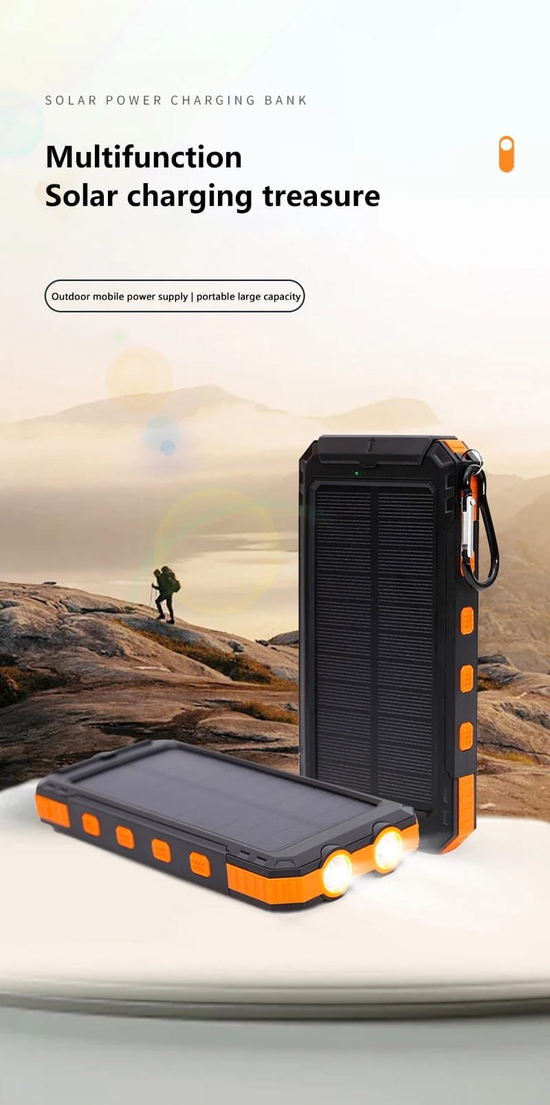Xiaomi 200000mAh Solar Power Bank: Power on the Go