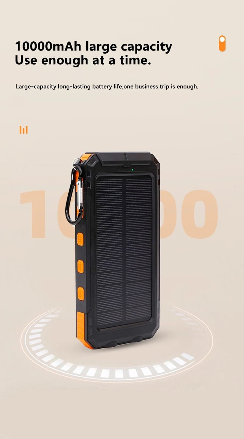 Xiaomi 200000mAh Solar Power Bank: Power on the Go