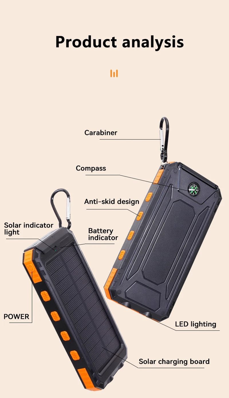 Xiaomi 200000mAh Solar Power Bank: Power on the Go