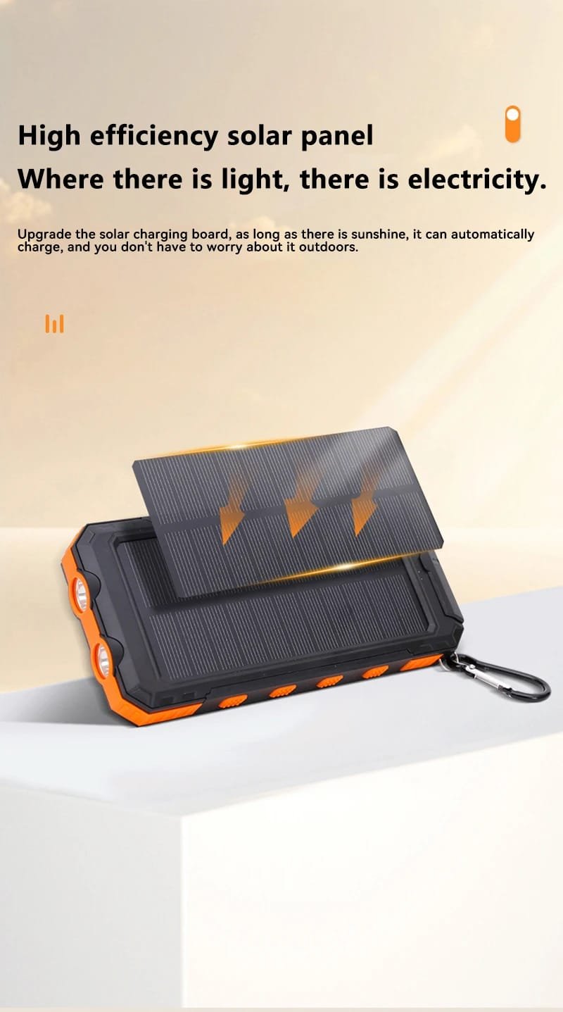 Xiaomi 200000mAh Solar Power Bank: Power on the Go