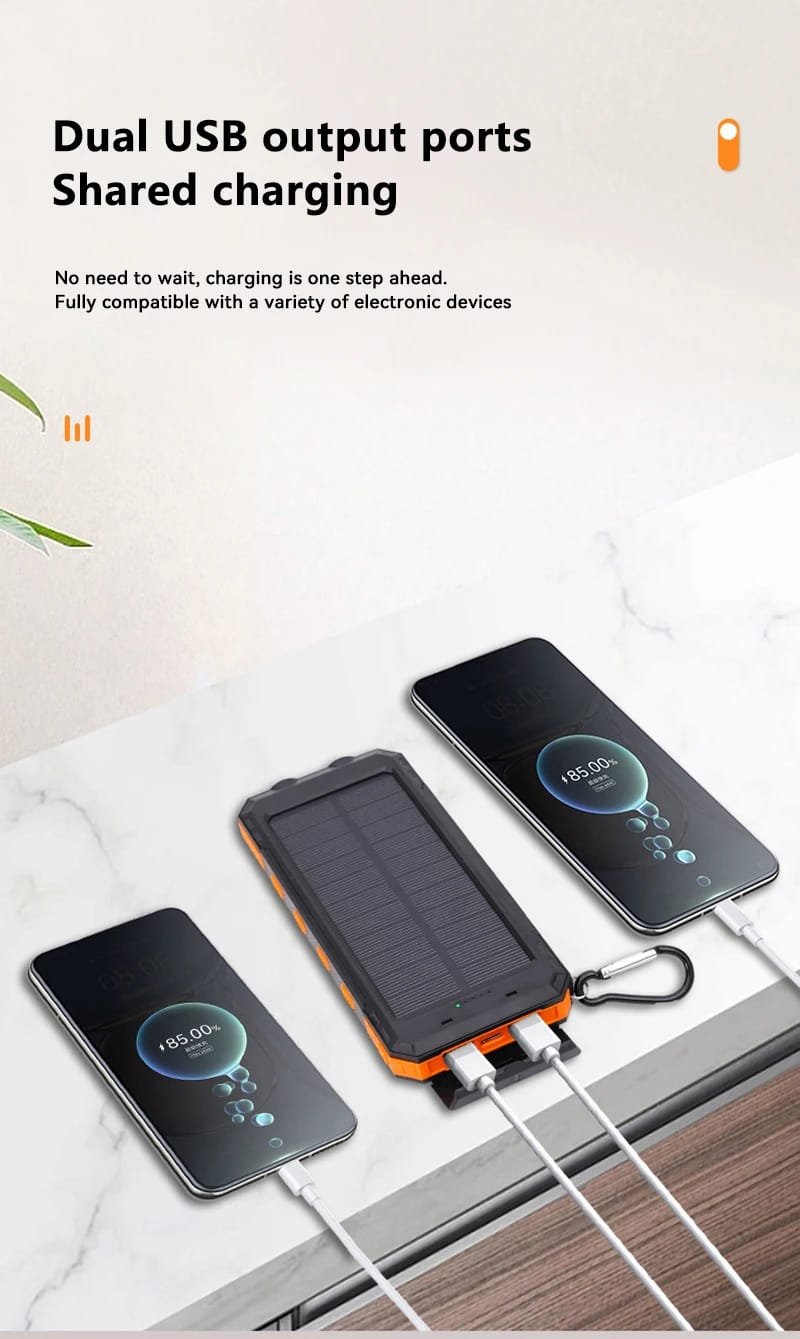 Xiaomi 200000mAh Solar Power Bank: Power on the Go