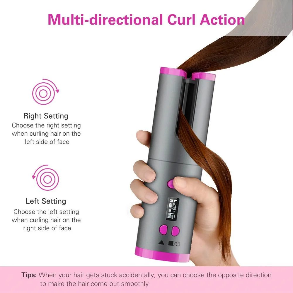 Cordless Automatic Hair Curler: Create Perfect Curls