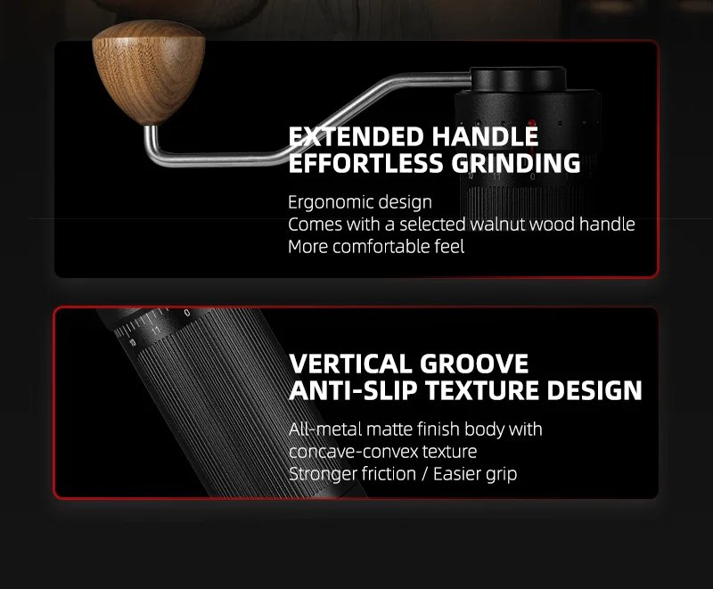 R3 Manual Coffee Grinder: Precision Grinding for Espresso