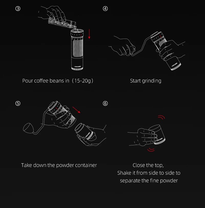R3 Manual Coffee Grinder: Precision Grinding for Espresso