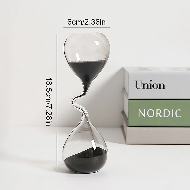Curved Hourglass: A Timeless Decorative Piece