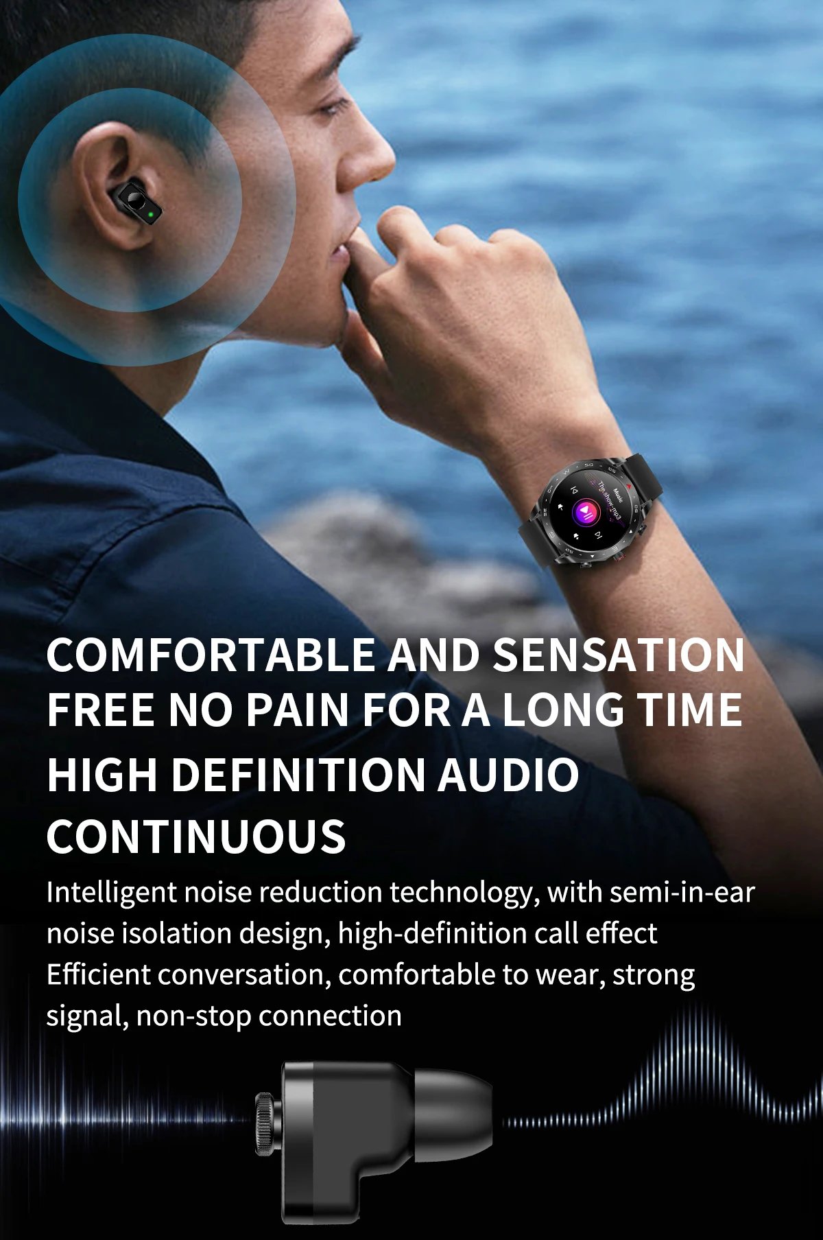 2-in-1 Smart Watch and Earbuds: Your Ultimate Fitness Companion